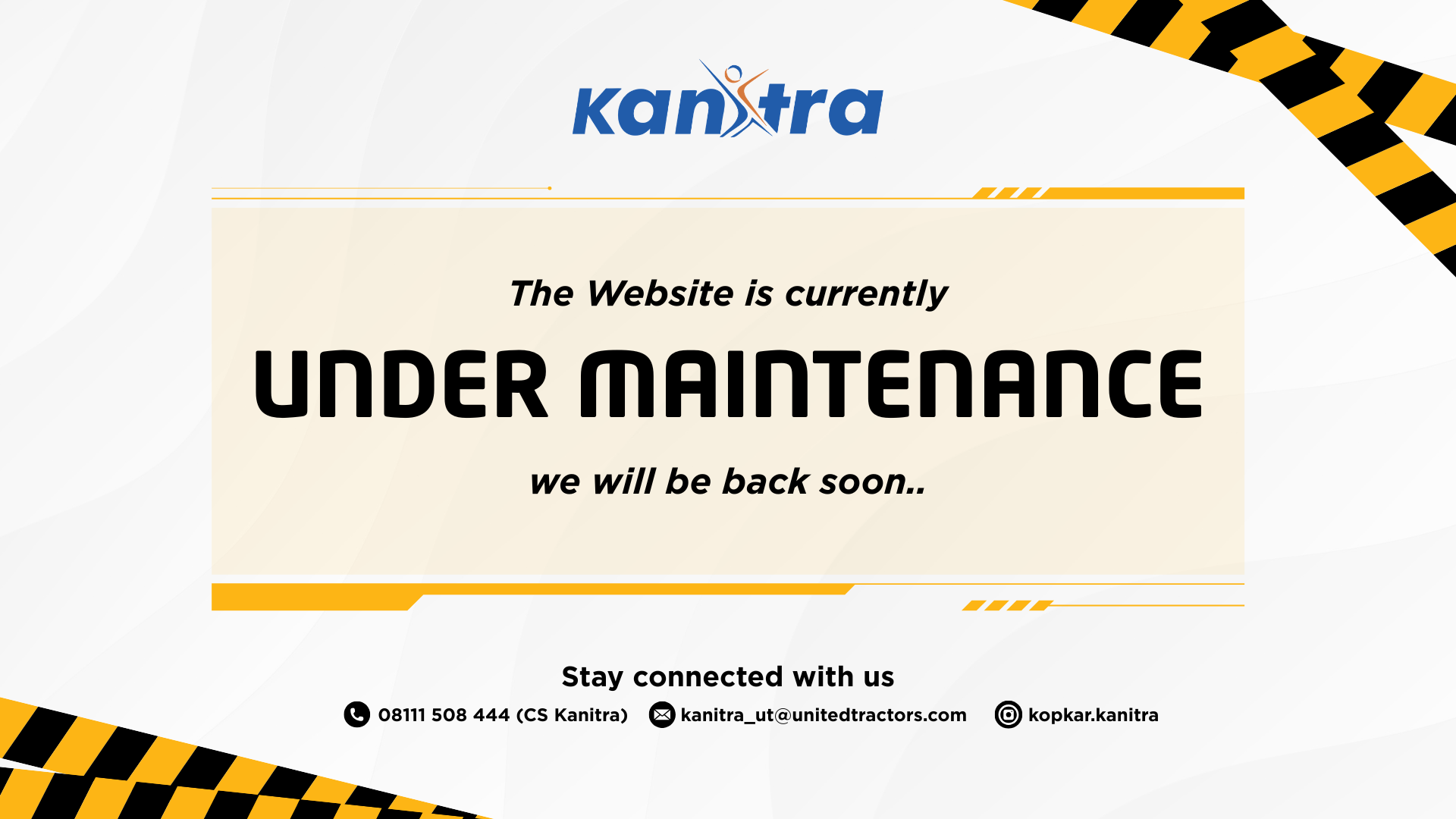 Under Maintenance